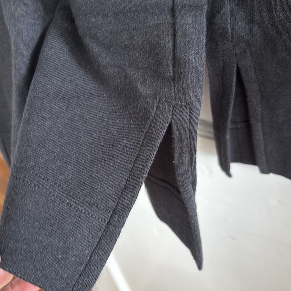 Pact Organic, charcoal Wide-Leg travel pants - Picture 2 of 3